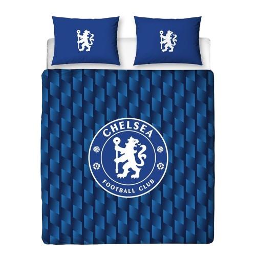 Chelsea FC Geometric Double Duvet Set