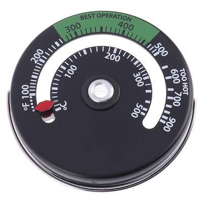 Magnetic Fireplace Stove Thermometer Fire Place Temperature Monitor