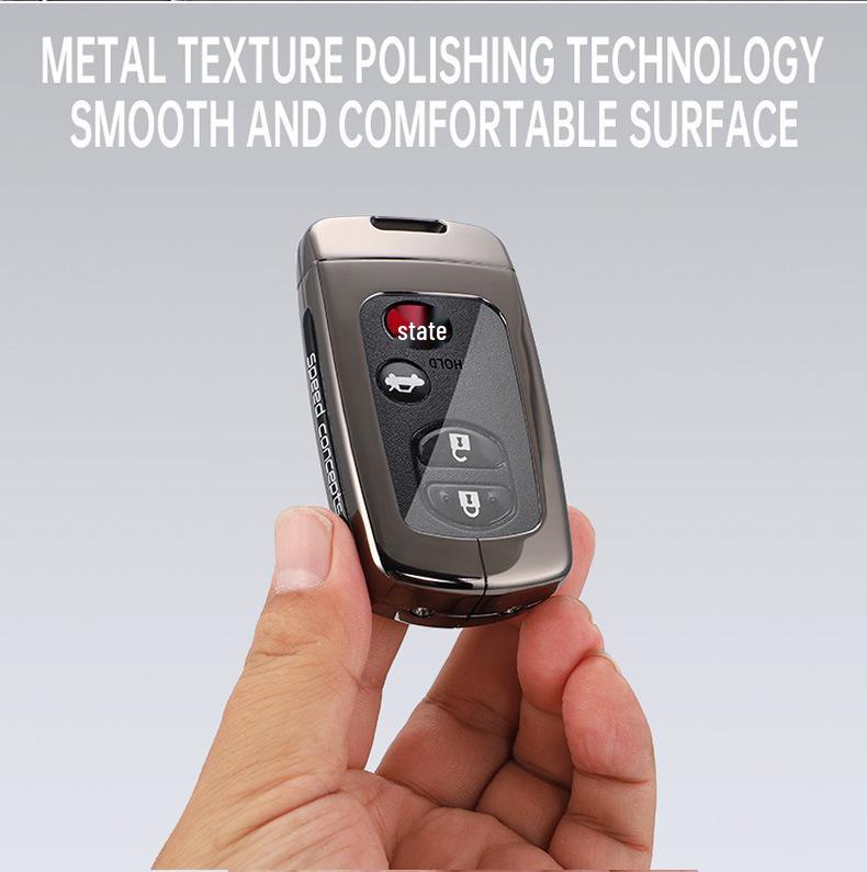 Key Case for 11th/12th/13th Gen Toyota Crown, Prado, Reiz, Camry 09, and Highlander