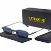 CATERSIDE Retro Polarizační Sluneční Brýle Pánské Malý Rám TAC Skla Punkové Sluneční Brýle Dámské Rybářské Venkovní Párty Brýle Letní
