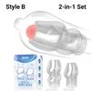 Delayed Ejaculation Adult Sexual Products Desensitized Particles, Glans Covering, Penis Enlargement and Thickening 2 Pcs