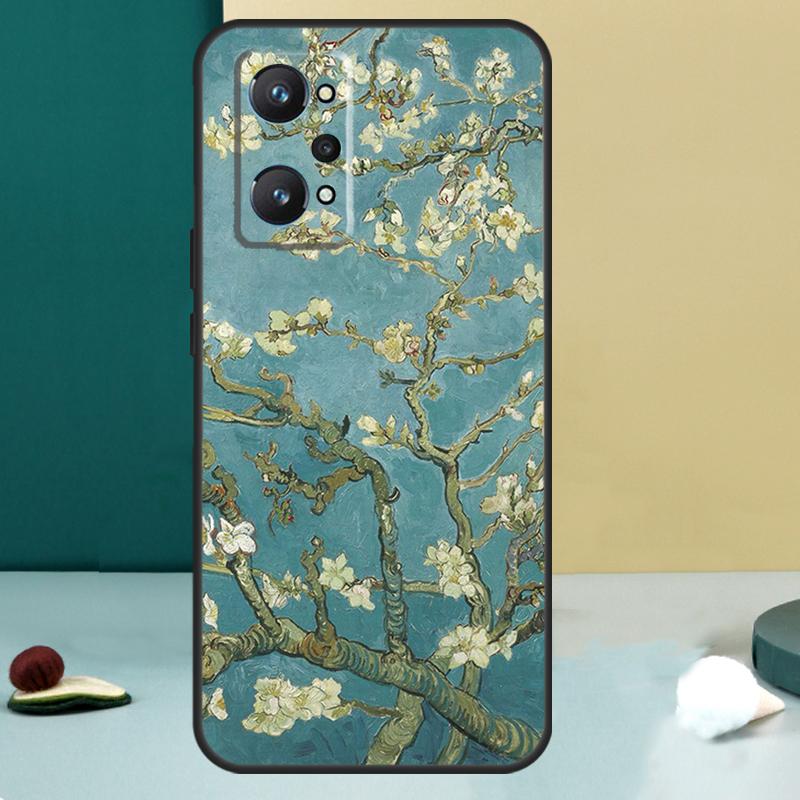 Van Gogh Ölgemälde Hülle für Realme GT 6T 5 6 GT 7 Pro C67 C75 C61 C55 C53 C51 C21Y C25S 10 11 12 13 14 Pro Plus