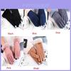 Luxurious Winter Warmth Thick Suede Gloves With Touch Screen Full Finger Mittens