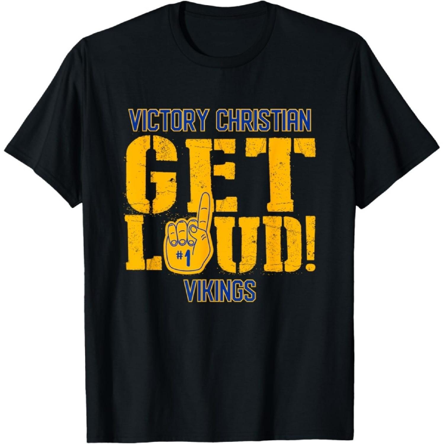 Venus High School GET LOUD Bulldogs T-Shirt S