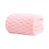 Cloud Grid Coral Fleece A Bath Towel, Quick-drying Wrap Towel, Enlarged and Thickened Household Bath Towel