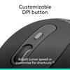 Logitech Signature Wired M520 L Optical Mouse for Business Use - Graphite