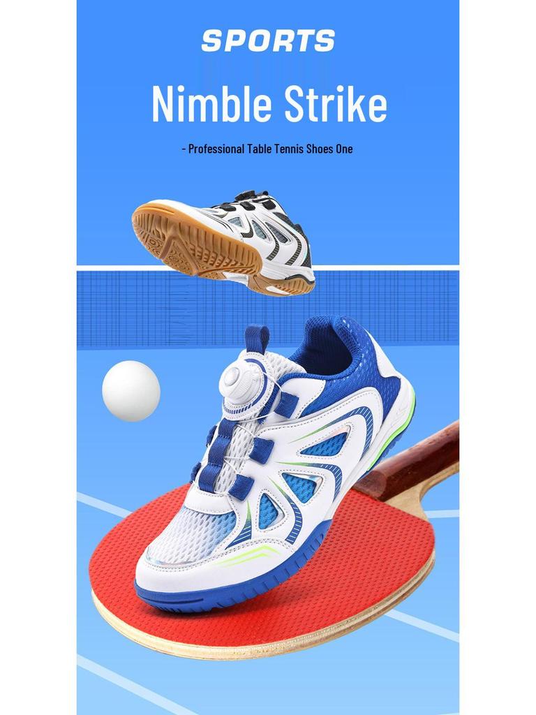 Unisex Breathable Badminton Shoes for All Ages: Professional Training & Competition Sports Footwear