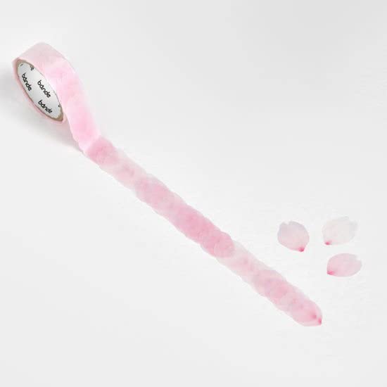 Nishikawa Masking Tape Cherry Blossom Petals BDA673 Communications/bande Peel-off - -