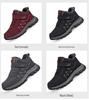 Warm Non-Slip Cotton Shoes: Cozy Soft-Soled Sneakers for Elderly Women, Perfect for Winter Walks