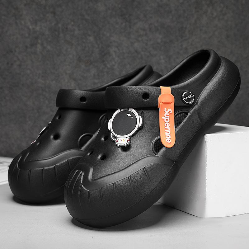 36-45 летние роскошные парные сандалии One Word Outdoor Beach Sandals Shoes для мальчиков — фото 8