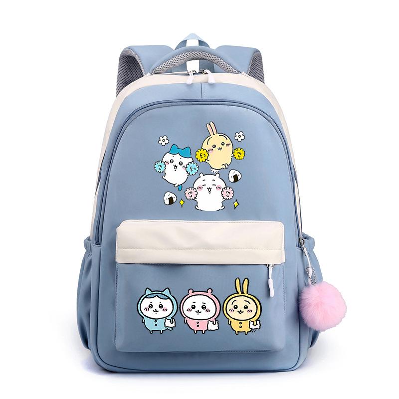 Chiikawa Cute Expression Bag Schoolbag Junior High School Student Backpack Men and Women Lightweight New Backpack