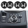 Car Lock Keyhole Stickers Door Lock Protect Car 3D Stickers For Honda Fit Mugen Insight Type S R VTEC DOHC Modulo Vezel Legend RR Si