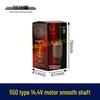 14.4V 550 Hollow Shaft Brushed Motor for Lithium Battery Drill - Model 05730