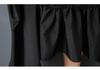 Summer Loose Fit Pleated Batwing Shirt Dress