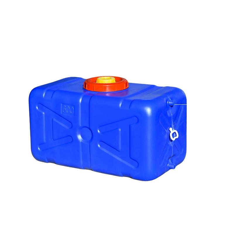 Heavy-Duty Horizontal Plastic Water Storage Tank with Lid