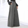Wide Leg Pants Women Pants Palazzo Pants Summer Printed Cropped Linen Comfy Baggy Trousers