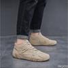 Winter Men's Round Toe Trendy Versatile Shoes Anti Slip Thickened Warm Simple Comfortable Daily Casual Men's Cotton Shoes