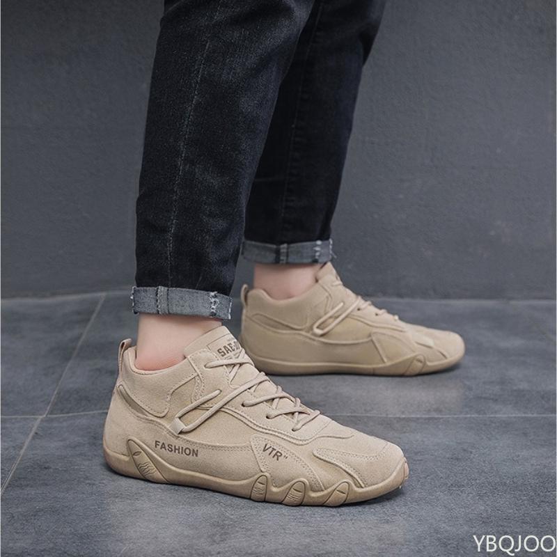 Winter Men's Round Toe Trendy Versatile Shoes Anti Slip Thickened Warm Simple Comfortable Daily Casual Men's Cotton Shoes