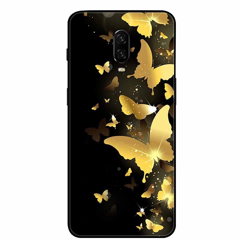 For Oneplus 6T Case Silicone Lovely TPU Soft Phone Cover for One Plus 6 6T Protective Back Shells oneplus6T Cute Cats Funda Capa