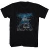 Def Leppard On Through The Night Black Adult T-Shirt