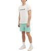 Coach Ss24 Logo Print Drawstring Straight Leg Beach Pants Men Bottoms Green CO834-VSW