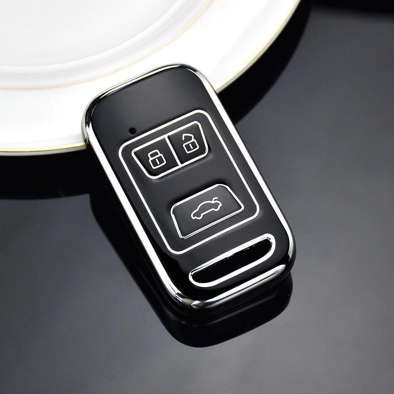 TPU Auto Fernbedienung Schlüsselanhänger Hülle für Chery Tiggo 3 5X 4 8 Glx 7 2019 2020 Arrizo für Cheri Tiggo 8 Hülle Halter Schutz Zubehör