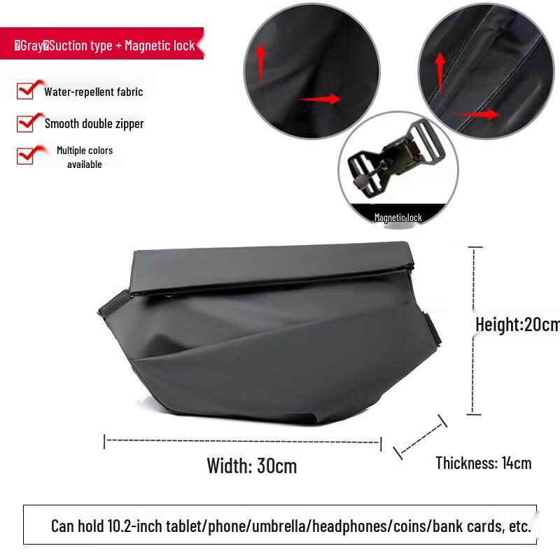 Мужская модная водоотталкивающая сумка-слинг