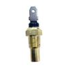 Threaded Coolant Temperature Sensor with Single Terminal Design, Engine Water Temperature Unit for Cooling System Repair and Routine Service