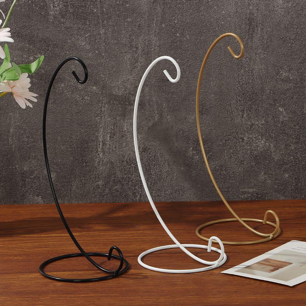 Home Decoration Flower Rack Wedding Iron Art Glass Ball Hanging Hanger Hook Ornament Display Stand Candle Holder Iron Hanging