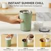 Stainless Steel Self Stirring Coffee Mug USB Rechargeable Protein Shaking Cup  Home Use