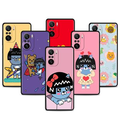 Case For Xiaomi Redmi Note 111 9S 10 9 8 7 9A 9C 9i K40 8T 10C 9T K50 Silicone Phone Shell Kakao Friends
