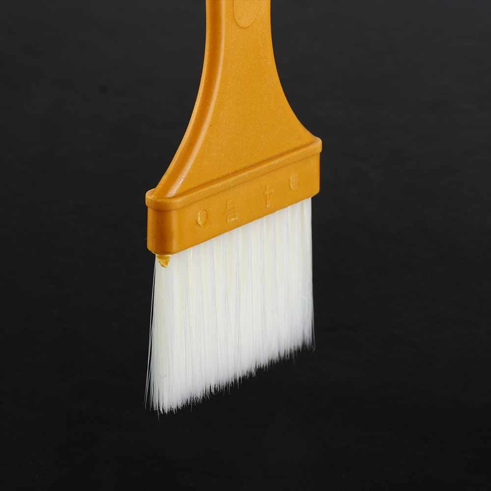 Plastic BBQ Oil Brush Yellow Barbecue Basting Brush Cooking Tools Pastry Brush Kitchen
