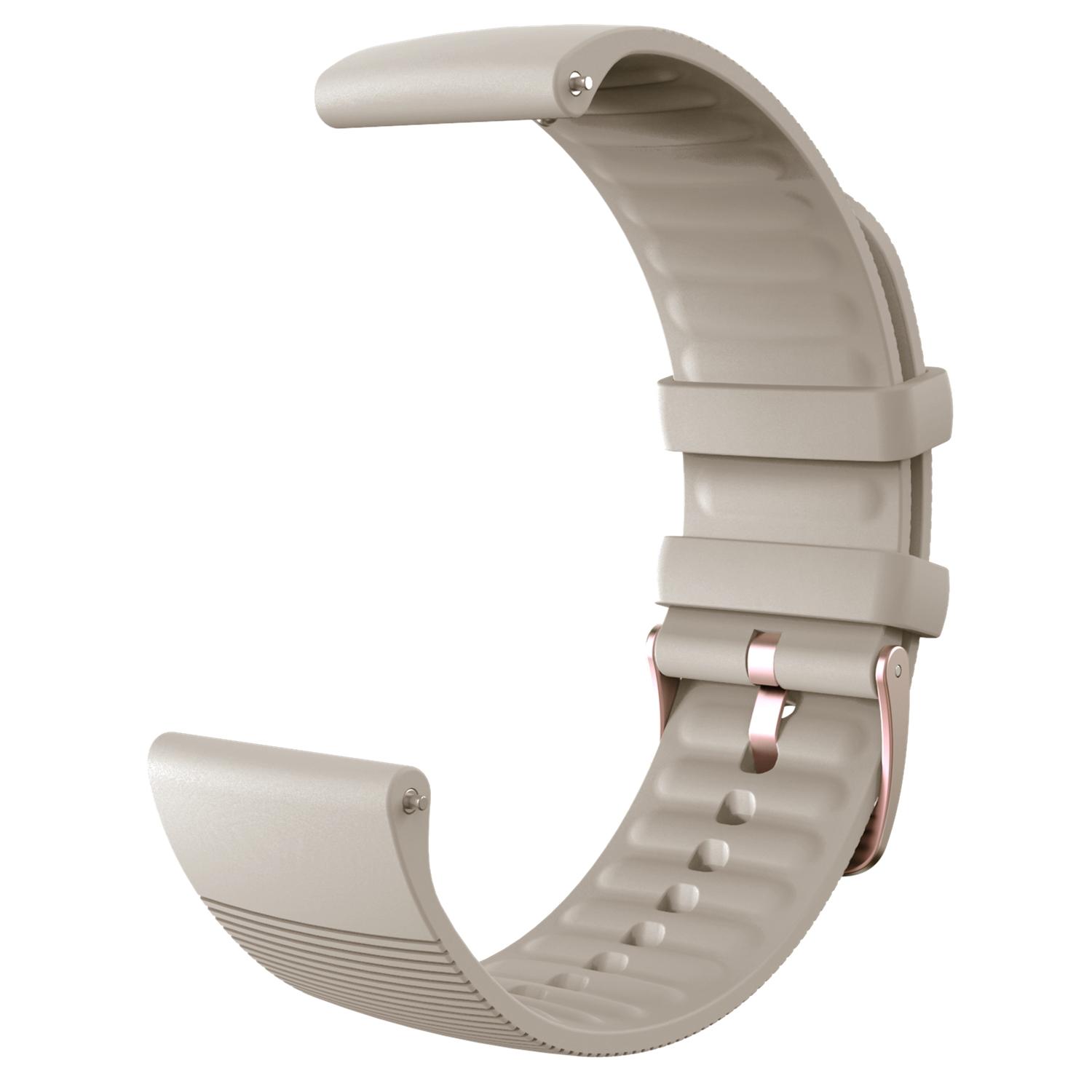 

Для Huami Amazfit GTS3 Одноколірний ремінець Регульований силіконовий ремінець для годинника Grey