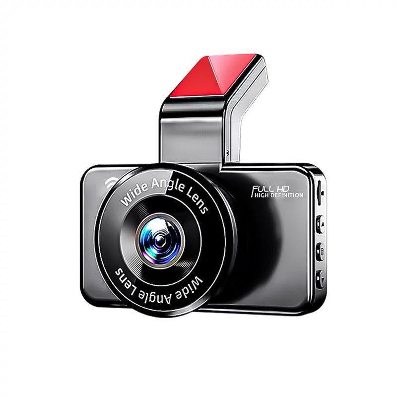 

1440P HD Беспроводная Двойная Видеокамера для Автомобиля с Ночным Видением, Запись спереди и сзади, Мобильное Приложение, Изображение заднего вида HD Single Lens No Card