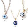 Demon Eye Necklace European and American Golden Chain Turkey Blue Eye Necklace