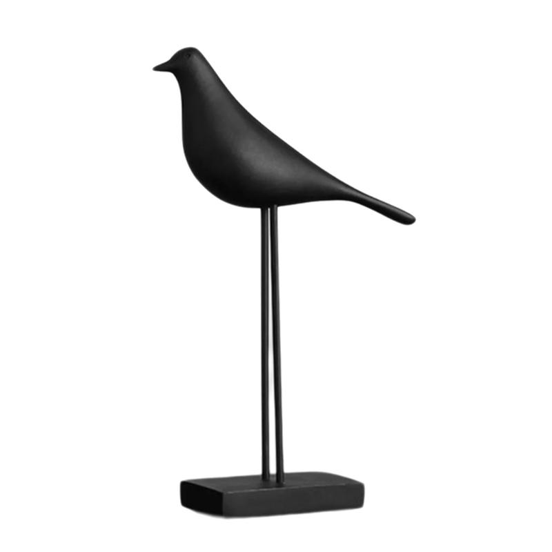 

Фигурки птиц,Статуэтки птиц Домашний декор,Статуэтки животных для Книжной полки,Стола,Прихожей,Каминов,Декоративная скульптура из смолы small чёрный