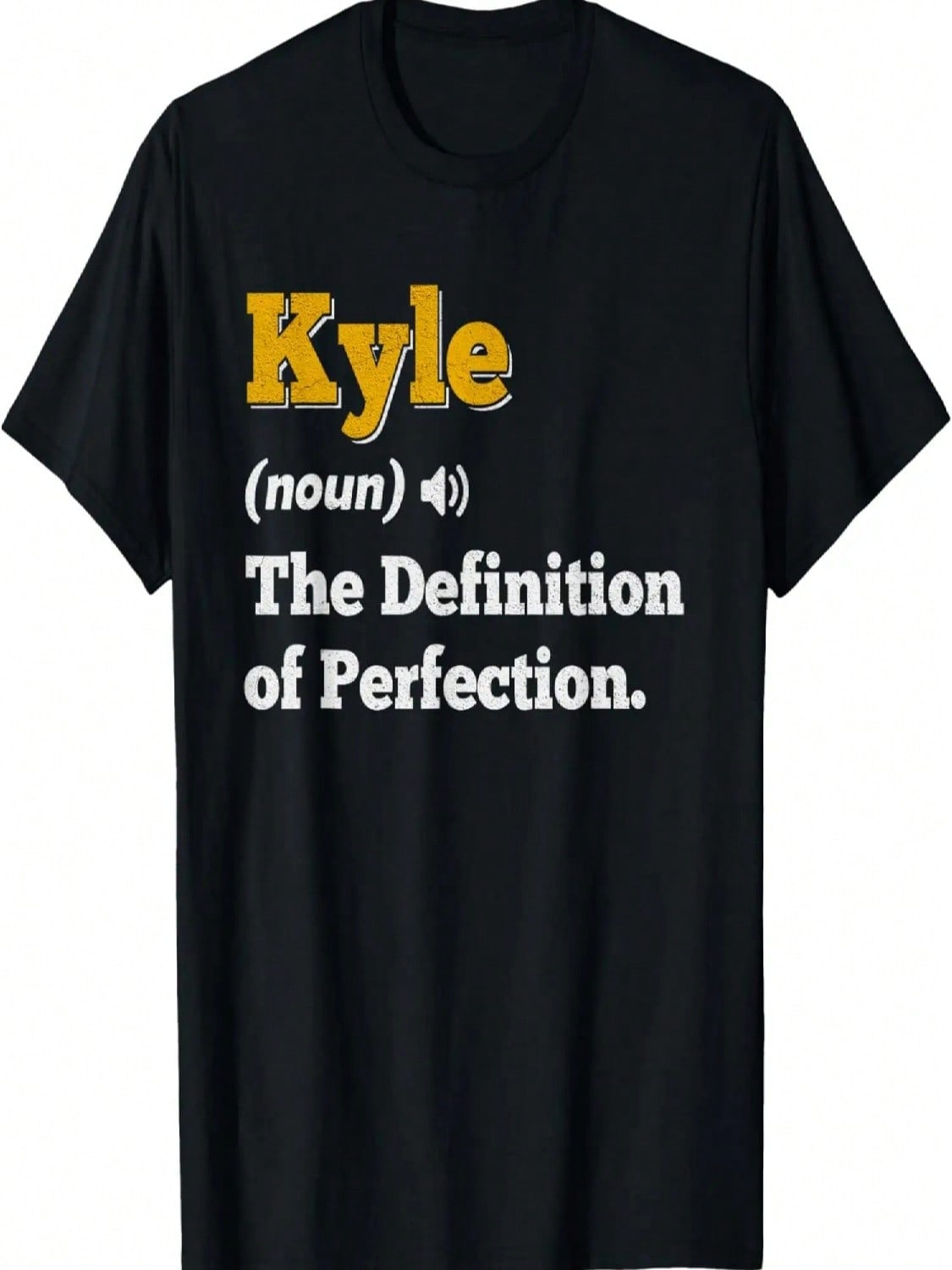 Kyle Gift Name Personalized Birthday Name Definition T-Shirt S