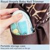 Baby Nail Trimmer 21 in 1, Usage Labeled Case & 13 Extra Replacement Tools, Royal Angels Baby Electric Nail File, Baby Nail Care, Nail Clipper