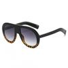 2025 European and American Large Frame Frog Sunglasses: Unisex, Versatile, Stylish, Colored Lens.