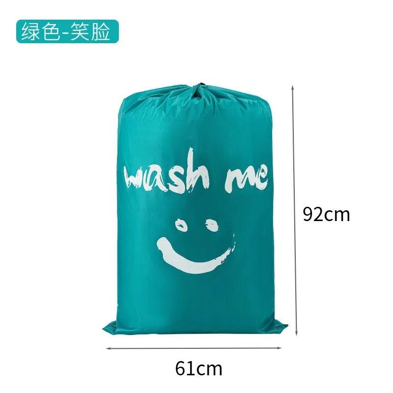 2Pcs/Set Laundry Bag Travel Bags Storage Organizer Bag Outdoor Camping Large Capacity Washable Dirty Clothes Drawstring Bag