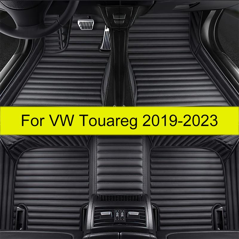 Car Floor Mats For VW Volkswagen Touareg       Auto Foot Pads Carpet Cover Interior Accessories