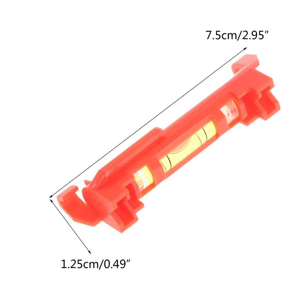 Thread Level Small Horizontal Rope Bubble Spirit Levels for Leveling Ground
