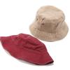 Mens Womens Washed Plain Bucket Hat All Season Outdoor Travel Sun Protection Cap