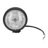 12V 5in Motorcycle Headlight Bright HighLow Beam Front Lamp Transparent Lens for Retro Motorcycle