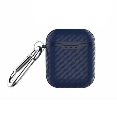 Carbon Fiber Texture TPU Case Cover For Apple 2 Headphone Protective Case