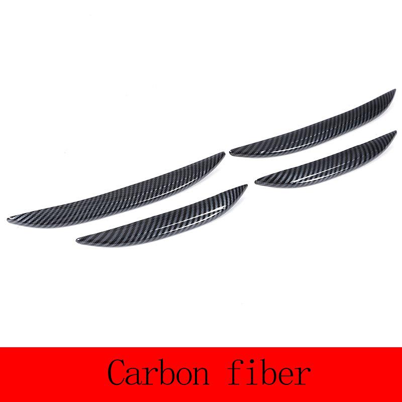 För Mercedes Benz GLC X254 2024 Bilstyling ABS Kolfiber/Silver/Svart Bil Luftintagsgaller Långa Långa Dekorationer Biltillbehör