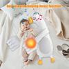 3 Modes Baby Patting Pillow for Sleep Soothers Musical Cozy Animal Cushion Interactive Soothing Patting Sleeping Toy for Toddler