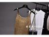 Bingbing Randigstickad Camisoletopp med Glitter