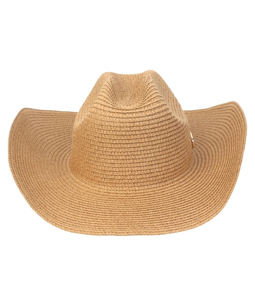 Yunibeosyeolkemiseuteuli Cowboy Beige Summer Fedora Cowboy Hat