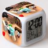 Alarm Printing Roblox Glowing Led Color Change Digital Colorful Luminous Clock
